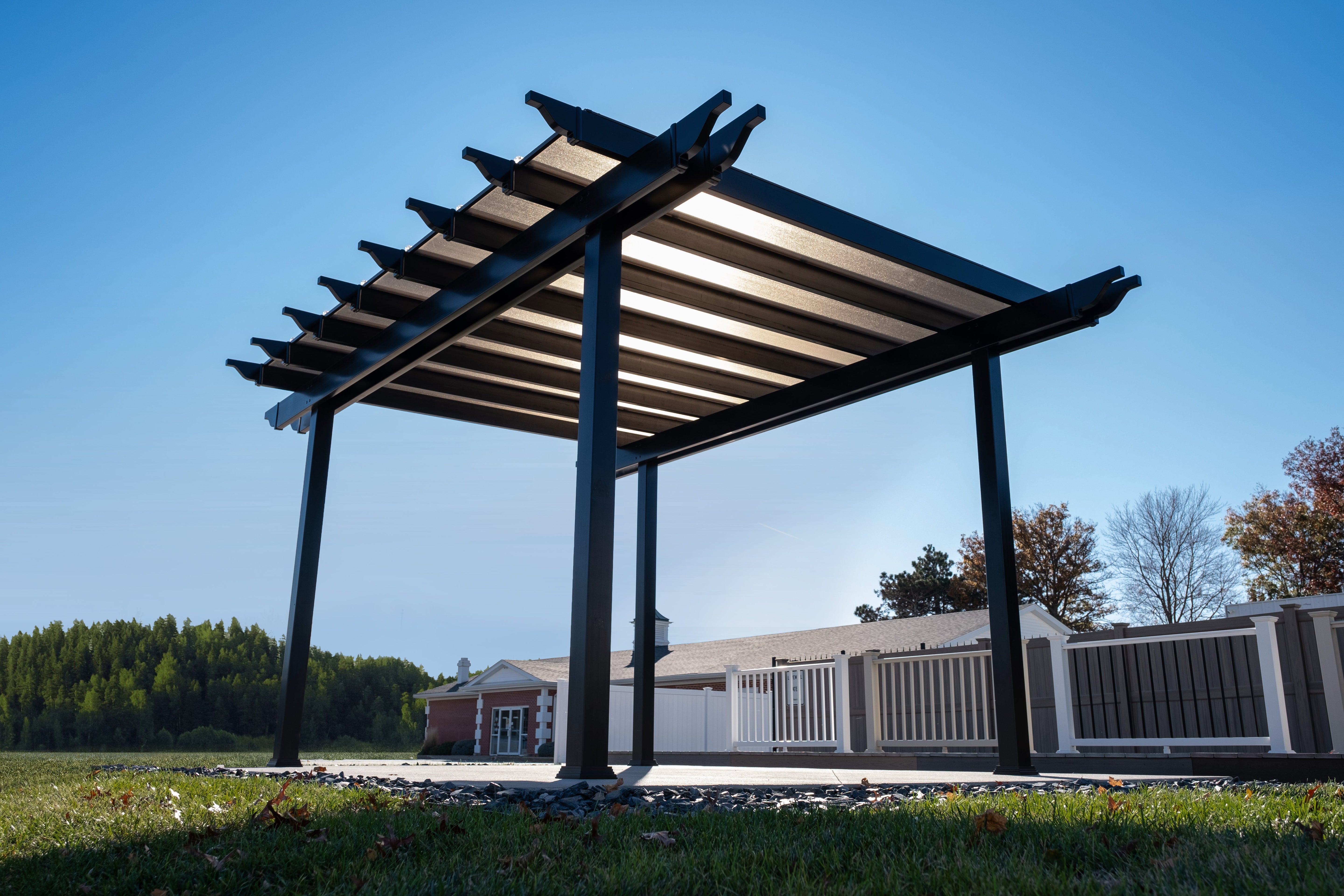 Covered Free-Standing Pergolas