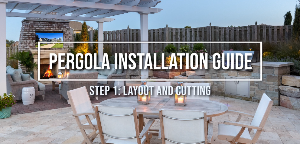 Load video: Pergola Installation Step 1