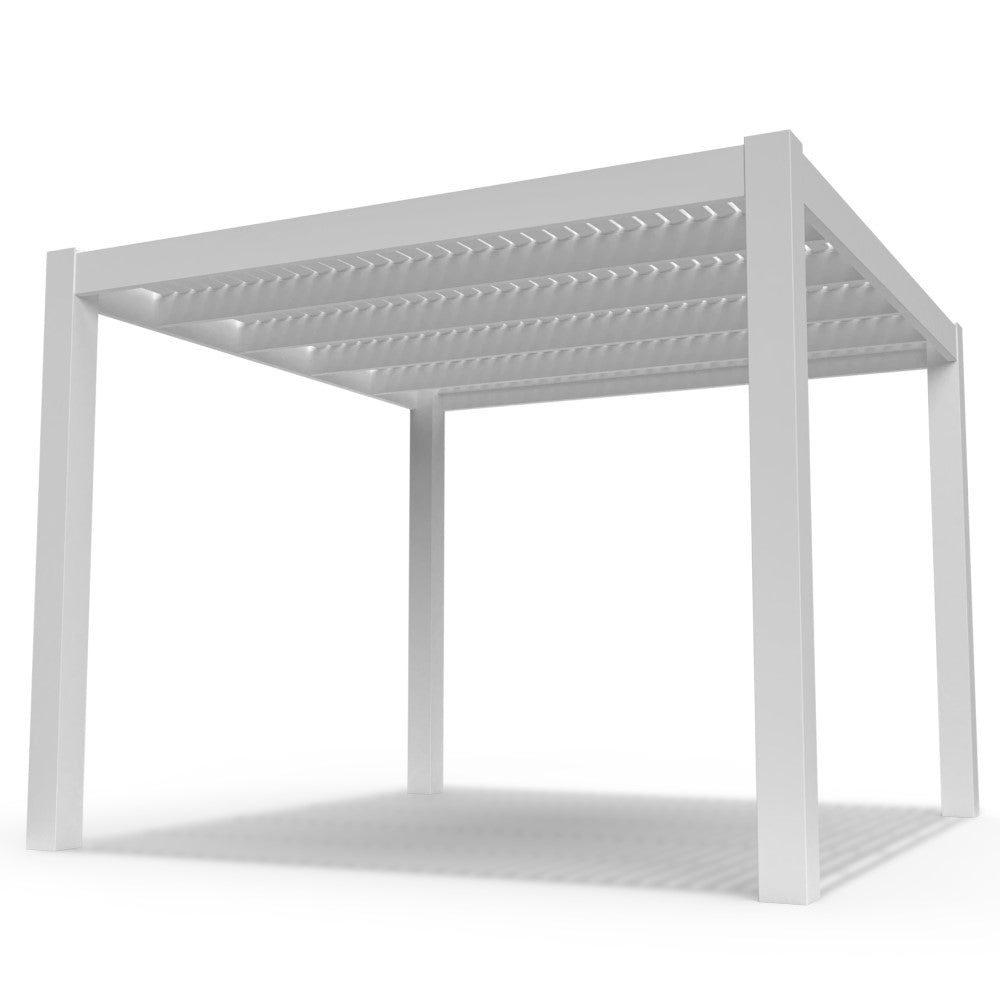 Modern 24-Ft Deep Free-Standing Pergola Kit by Desired Width